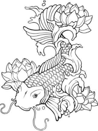 Tattoo Designs Koi Carp Posted by Night Flyer on Sunday February 12 